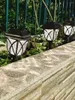 Hof-Garten-dekorative Stehlampe, induktive Solar-Außenleuchten, wasserdichter Rasen