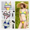 Kvinnors badkläder sexiga bikinis set kvinnor badkläder låg midja baddräkt kvinnlig strandkläder simning bikini neopren split baddräkt för bather 230403