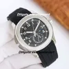 Super wysokiej jakości zegarki męskie 5164A Podwójna strefa czasowa Automatyczne zegarek mechaniczny 40,8 mm CAL.324 PPF Fabryka Made Sapphire Waterproof Watch Watch Gume Pasp-1