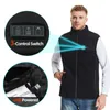 Chalecos para hombre Chaleco calefactor de lana para hombres y mujeres Chaleco calefactor eléctrico recargable por USB Chaqueta calefactable Ropa de caza al aire libre 231102