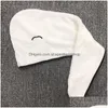 Shower Caps White Women Letters Luxurys Designers C Brand Slee Hat Night Sleep Bonnet Nightcap Four Seasons Drop Delivery Home Garde Dhhck