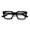 Optiska glasögon för män Kvinnor Retro Designer TVR Grober Fashion Acetate Fiberglass Frames European och American Square Style Anti-Blue Light Lens Plate with Box