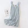 Women's Sleepwear Embroidered Flower Suspender Nightdress For Women Sweet And Lovely Summer Thin Cotton Sexy Clothes 2023 Night Dress