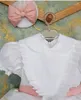 Robes de fille 1-12Y bébé fille dentelle blanche cheval de Troie broderie Vintage espagnol turc robe de bal robe de princesse pour anniversaire Noël Eid 230403