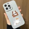 220 stuks niet-herhalende cartoon schattige katten dierenstickers voor mobiele telefoonhoesjes, telefoonstickers