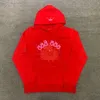 555 SPIDER Hoodie SP5DER Światowy różowy młody swetr SWEAT MĘKA KOBIETA MĘŻCZYZNA NEVERMIND PIANA DRUKOWANIE PULLOVER Odzież Kehad