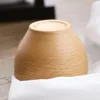 Миски домашнее рисовая чаша ручной работы с твердым цветом