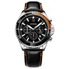 Zegarek męski Watches Wysokiej jakości luksusowy biznesowy wodoodporny kwarcowo-battery zegarek 44 mm