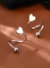 Boucles d'oreilles 1 paire de rencontres fête simple coeur forme d'étoile bijoux de mode pour femmes hommes boucle d'oreille décontracté élégant habiller facile à porter couples