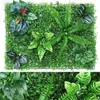 Dekorative Blumen 40 x 60 cm, grüne künstliche Pflanzen, Wand, DIY Hintergrunddekoration, Simulation, Gras, Blatt, Büro, Garten, Dekoration, Blume