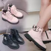 Laarzen Kindermode Leer 2023 Herfst Winter Kinderen Waterdichte Antislip Schattige Prinses Enkel Meisjes Casual Schoenen