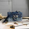 Sac à main de luxe Love Bag Pks avec logo 19 Rivet Denim Une épaule Sac à bandoulière Chaîne Bacchus Sac Flying Bird Bag Édition Limitée Cool Y