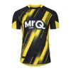 Qqq823 24 maglie da calcio uomo bambini Kit Sarr Kone Martins Kalu Louza Asprilla Porteous Kayembe 2023 2024 Home Giallo Nero Away