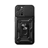 Armor Schokbestendig Telefoonhoesje Voor iPhone 13 Pro Max 12 11 Pro XR XS Max X 7 8 Plus 14 Pro Camera Bescherming Ring Houder Achterkant