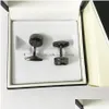 Cuff Links LM01 Luxury Designer Cufflinks Classic French Shirts for Men Gifts6309353ドロップデリバリージュエリータイ留めClaspsDHBSN