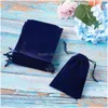 Jewelry Pouches Bags 20Pcs 16X12Cm Veet Packing Mothers Day Dstring Pouches Gift Beads Storage Container Drop Delivery Packa Dhgarden Dhmya