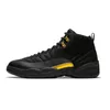 Jumpman 12 12s Cherry Orange Black University Gold Twist Gamma Blue Taxi Fiba Playoffs Flu Game OG mens Scarpe da basket