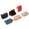 Card Holders Short Organ Bag High Quality Lychee Pattern Large Capacity Zipper Wallet Multi-card PU Leather Holder