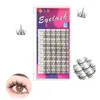 Faux cils segmentés à grappe unique, extensions de cils manga, super doux, naturels, longs, paresseux, trilogie, individuels