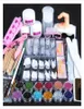 Hele acrylpoeder glitter nagelborstel valse vingerpomp nail art tools kit set5465530