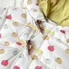 Ensembles de vêtements MILANCEL hiver enfants doudounes filles dessin animé fruits coton veste enfants vêtements 231110