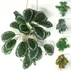 Decorative Flowers Reptile Terrarium Plant Simulation Plastic Leaf Rattan Safe With Suction Cup For Home Decoration