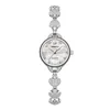 Horloges WEDERGEBOORTE Rose Gold Dames Horloges Voor Dames Pols Quartz Dropship Luxe roestvrijstalen band armbandhorloge