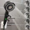 Pommeau de douche à affichage numérique de la température, 5 modes, douchette à main avec arrêt à une touche, filtre d'économie d'eau haute pression, pomme de douche de salle de bain 231102