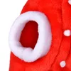 Vêtements de chien Elk Pet Chats Chiens Vêtements de Noël Hiver Chihuahua Pug Costume Flanelle Chaud Festif Manteau Chiot Accessoires Vêtements Cadeau 231102