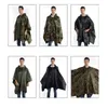 Capas de chuva impermeáveis poncho camuflagem ao ar livre multifuncional caminhadas casaco de chuva masculino respirável fino capa de chuva disponível para atacado