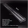 Bewässerungsausrüstung 2Pcs O.D 16110Mm Klares Plexiglas Acryl Aquarium Tube Home Diy Filterzubehör Dhgw7