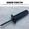 Accessoires Zwart Fitness Gewicht Kabel Stapel Extender Pin Vervanging Barbell Gewicht Plaat Laden Krachttraining Gymapparatuur