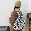 Ryggsäck stil ryggsäckar bärbara djurtryck och väska kvinnors axelväska student ryggpackstylisheendibags