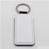 Party Favor Keychain Sublimation Blank Pu Cloth Accessories Tassel Key Ring Bag Parts Drop Delivery Home Garden Festive Supplies Even Dhyke