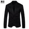 Herrenanzüge Hochwertiger Blazer für Männer Einfacher Stil Elegante Modeklasse Business Bankett Hochzeit Lockere Anzugjacke Host Dress