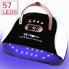 Lampe LED UV pour ongles, lampe professionnelle puissante pour sécher le vernis Gel, sèche-ongles, lampe à 60 LED pour manucure
