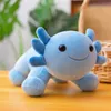 Pluche Poppen 25 cm Roze Axolotl Speelgoed Zachte Knuffel Cartoon ie Kids Volwassenen Gamer Gift Woondecoratie 230515