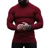 Pulls pour hommes 2023 Automne Hiver Casual Slim Fit Tops basiques Sous-vêtements légers Top Pull à col roulé Sweatshirts