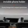 Car Holder Car Phone Holder For POLO 2014-2022 GPS Special Gravity Navigation Mobile Bracket 360 Degree Rotating Stand Q231104