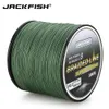 Örgü Hat Jackfish 500m 8 Strand Smoother Pe Örgülü Balıkçılık Hattı 10-80lb Multifilament Balıkçılık Hattı Sazan Balıkçı Tuzlu Su Hediyeli 230403