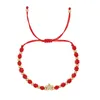 Strand Vlen Luxury Rhinestones Star Armband för kvinnor par smycken julklappar kristallpärlade tillbehör