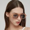 Двойные Zeelool Oceear Beam Полигоны солнцезащитные очки женщины Мужские панк ретро маленькие квадратные зеркальные оттенки оттенки солнечные очки Uv400 Oculos