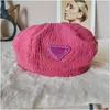 Berets For Women Designer Hats Caps Fashion Bell Hat Sboy Letter Pattern Casual Trendy Accessories High Quality Drop Delivery Scarves Dheq8