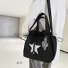 Bolsa de ombro feminina personalizada wolesale grande capacidade casal soulder bolsa de náilon bolsa de cordão de luxo elegantehandbagsstore