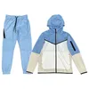 خريف 2023 رجال الموضة المسارات التقنية للرجال غير الرسمي Cardigan Tracksuit Sport Running Sweat Suits Men Hip Hop Style Sweatuits Men Tracksuits Mens L6