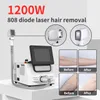 808NM Diod Laser Hårborttagningsmaskin Hudvård Permanent Ta bort alla Hudyper Hårmaskin