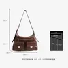 Borse da sera Borsa grande invernale Borsa a tracolla in morbida pelle nera PU Mano femminile Moda Donna 2023 Borse e borsette di design di lusso 231102