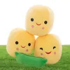 25cm Cute Kids Baby Plush Toy Pea Stuffed Plant Doll Kawaii For Boys Girls Gift High Quality Peashaped Pillow Toy 1382136788640