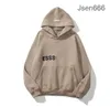 Essentialhoodies太いスタイルデザイナーSupremhoodie Man Pullover Sweatshirt Roose Essentialhoodie White Tシャツとショートパンツ男性のためのクラシックカジュアルパーカーj2m3