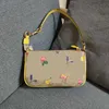 26 styles Pearl Chain sacs de créateurs femmes Underarm Bag Flower Unique épaule luxes HandBag Strawberry Mahjong portefeuilles Sac 230318